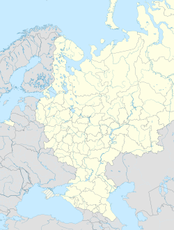 别斯兰在欧洲俄罗斯的位置