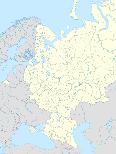 俄罗斯世界遗产列表在欧洲俄罗斯的位置