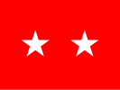Flag of an Army major general