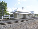 Grandchester railway station, home of the world's first narrow gauge mainline railway