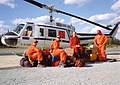 Bell 205 and Helitack crew