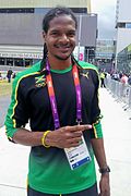Jamaican 400m sprinter Jermaine Gonzales