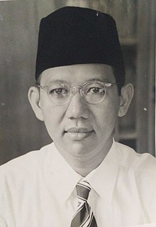 Portrait of Wahid Hasyim