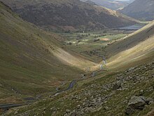 Kirkstone Pass descending to Brothers Water