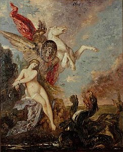 Andromeda (1867-1869), 55 x 43 cm, Musée Gustave Moreau