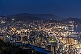 Night cityscape in Nagasaki - view from near the mouth of Urakami River (2016-04-09 by Eiji Kikuta @Pixabay 1348645).jpg