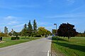 Entrance roadway