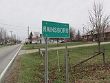 Rainsboro community sign