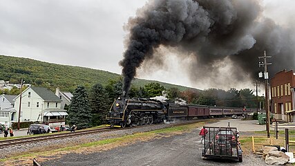 No. 2102 through Nesquehoning bound for North Reading on October 1, 2022