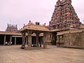 Image 24The hall in front of Ranganayaki's shrine, Srirangam, where Kambar is said to have recited his works on Kamba Ramayanam (from Tamils)