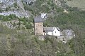 Formerly castle Surcasti, now Church of S. Luregn/St. Lorenz