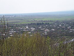 View of Pshaveli from the Church of Tskarostavi