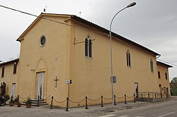 The church of San Pietro in Abbadia