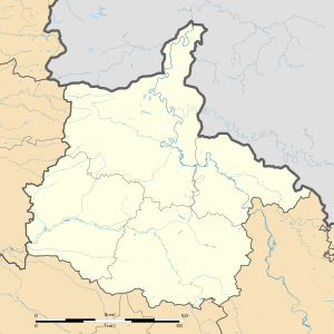 欧比尼莱波泰在阿登省的位置