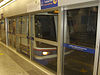 An MRT Blue Line train at SiLom Station in 2006