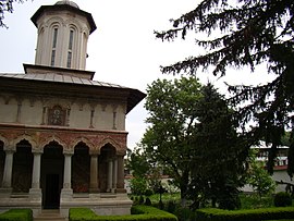 Saint Nicholas Church at Balamuci Monastery in Balta Neagră