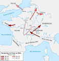 Gaul in 58-52 BC.