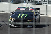 The Ford FG X Falcon of Cam Waters at the 2017 Coates Hire Newcastle 500