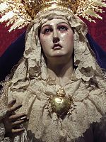 Our Lady of Sorrows, El Viso del Alcor, Seville, Spain.