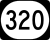 Kentucky Route 320 marker