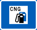 Gasoline station (with compressed natural gas)