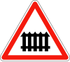 Level crossing with gates