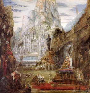 The Triumph of Alexander the Great (c. 1885), 155 x 155 cm, Musée Gustave Moreau