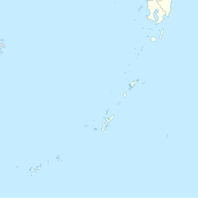 台风哈洛拉在琉球的位置