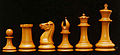 Original Staunton chess pieces by Nathaniel Cooke from 1849