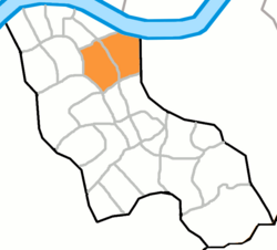 Location in Gangnam-gu