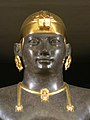 Image 25Portrait of "Black Pharaoh" Taharqa, Louvre Museum reconstruction (from History of ancient Egypt)