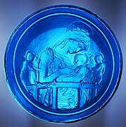 Glass mould of the Chellini Madonna