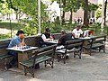 Chess players Street photography