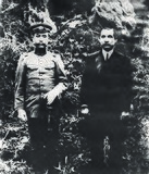 阎锡山与孙文的合影，1912年摄