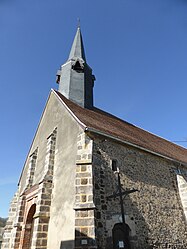 The church in Aunay-sous-Crécy