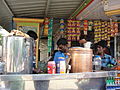 A tea stall in Hokenakal, Dharmapuri district, Tamil Nadu.