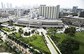 Image 15Jackson Memorial Hospital in Miami, the primary teaching hospital of the University of Miami's Leonard M. Miller School of Medicine and the largest hospital in the United States with 1,547 beds (from Health care)