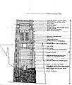 Architectural drawing Of the New Tower, Peter Freeman & Partners Pty Ltd 1986