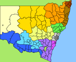 LGA regions in New South Wales