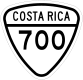 National Tertiary Route 700 shield}}