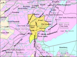Census Bureau map of Woodbridge Township, New Jersey Interactive map of Woodbridge Township, New Jersey