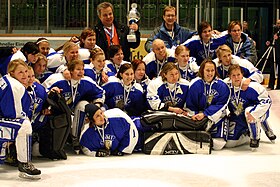 Finnish national women's ice hockey team, 2008