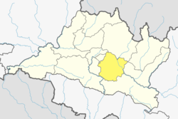 Location of district in Bagmati province