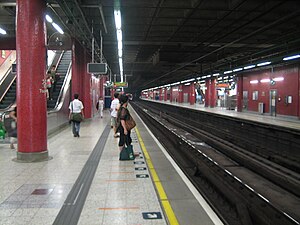 荃湾站月台