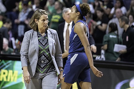 Minnesota Lynx head coach Cheryl Reeve 2019
