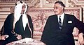 Image 1Faisal (left) and Nasser in Cairo, 1969 (from History of Saudi Arabia)