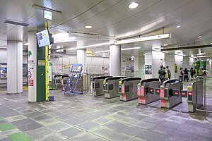 新宿站方向剪票口（2022年5月）