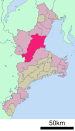 津市在三重县的位置