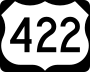U.S. Route 422 Business marker