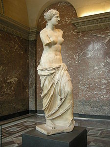 Aphrodite of Milos (c. 100 BC), Louvre